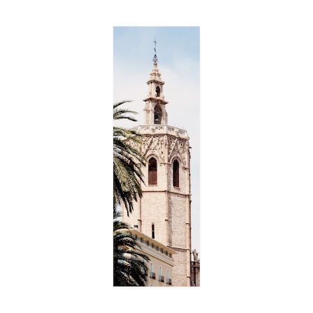 Philippe Hugonnard 'Made In Spain 2 Valencia Cathedral II' Canvas Art,10x32